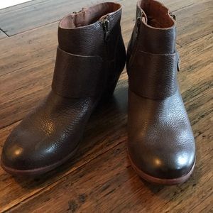 Kork ease Leather ankle boots